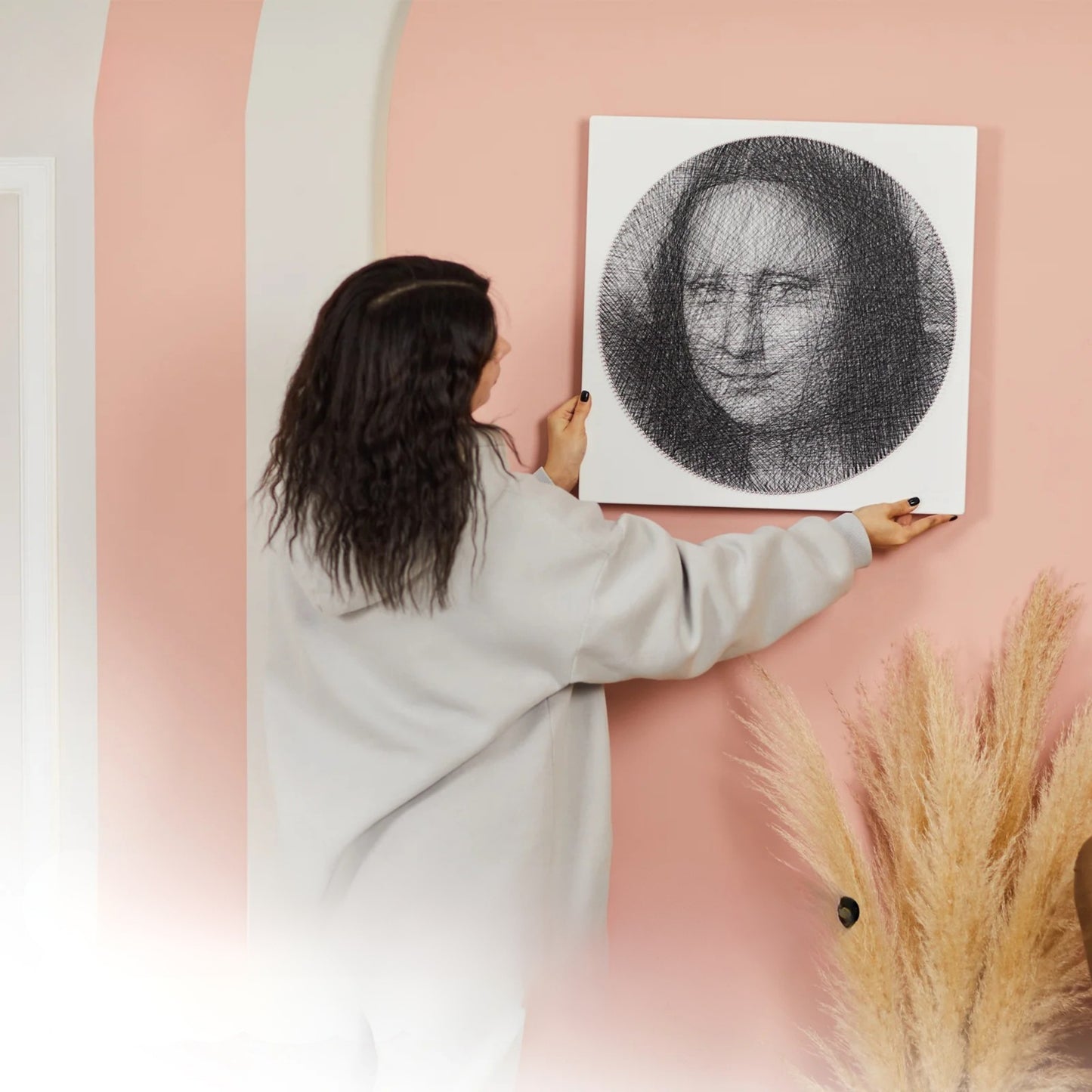 Artme® Kişiye Özel String Art Tablo Kiti