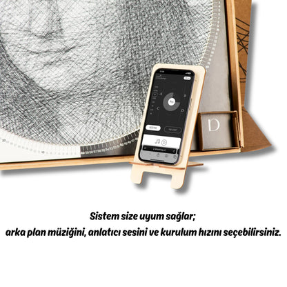 Artme® Kişiye Özel String Art Tablo Kiti