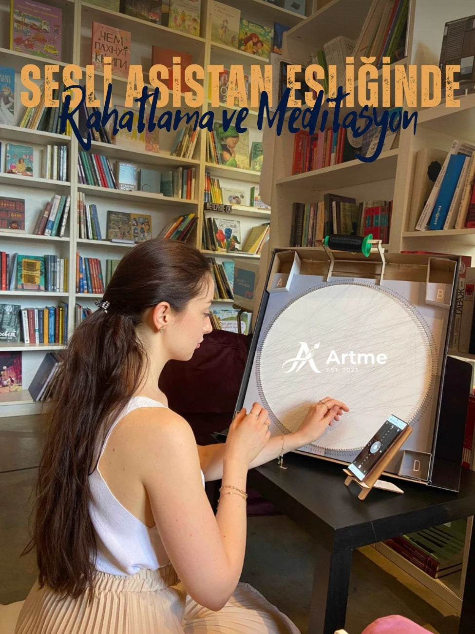 Artme® Kişiye Özel String Art Tablo Kiti