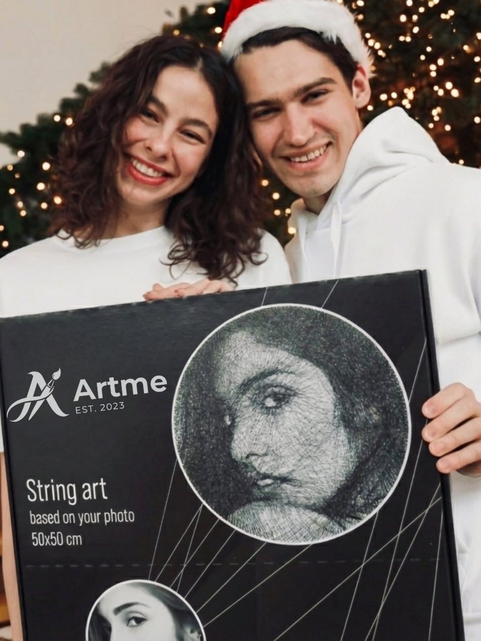 Artme® Kişiye Özel String Art Tablo Kiti