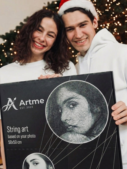 Artme® Kişiye Özel String Art Tablo Kiti