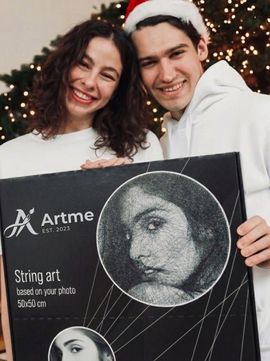 Artme® Kişiye Özel String Art Tablo Kiti